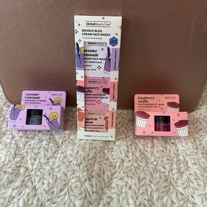 Lavender Lemonade & Raspberry Soufflé Lip Mask Duo - Lavender, Pink